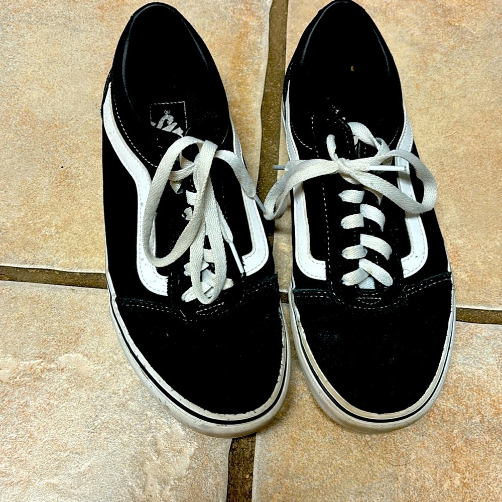 Suede black vans